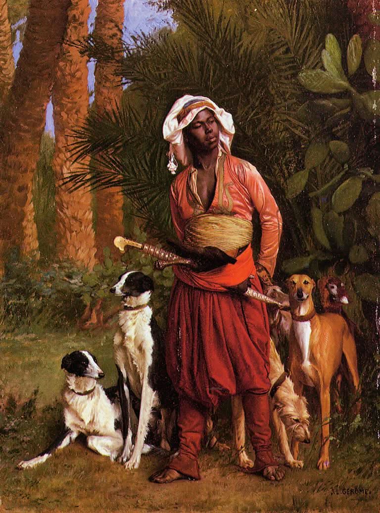 Der schwarze Meister der Hunde