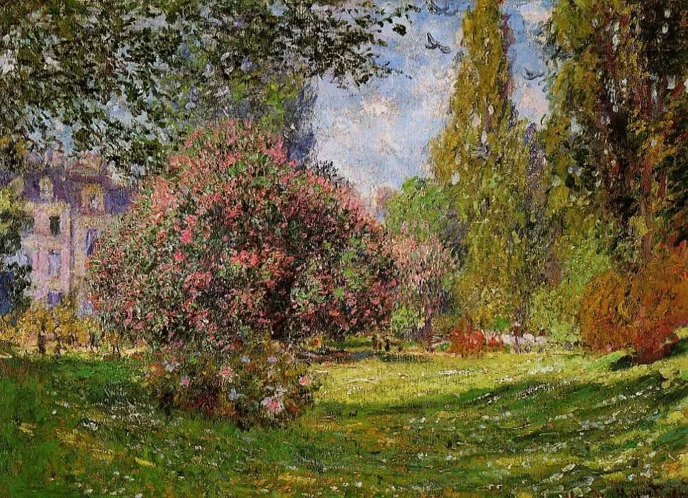 Der Parc Monceau Paris 1