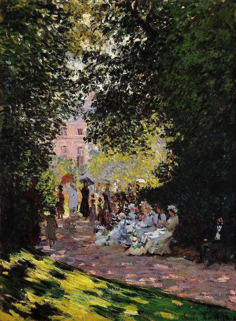 Der Parc Monceau Paris 2