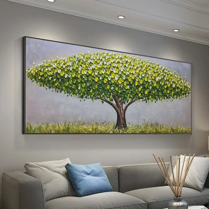 Flower And Tree Painting #FT 006