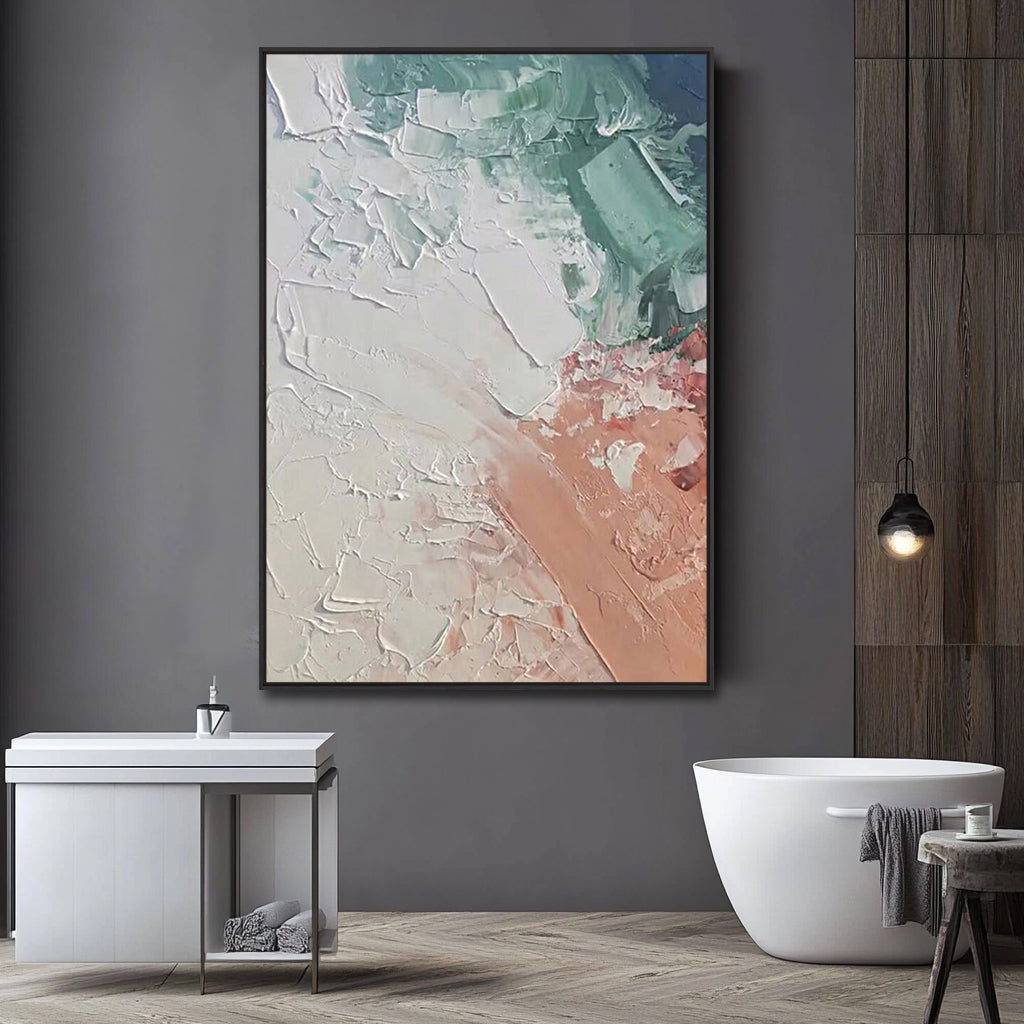 Colorful Tree & Plant Abstract Textured Wall Art #ML052