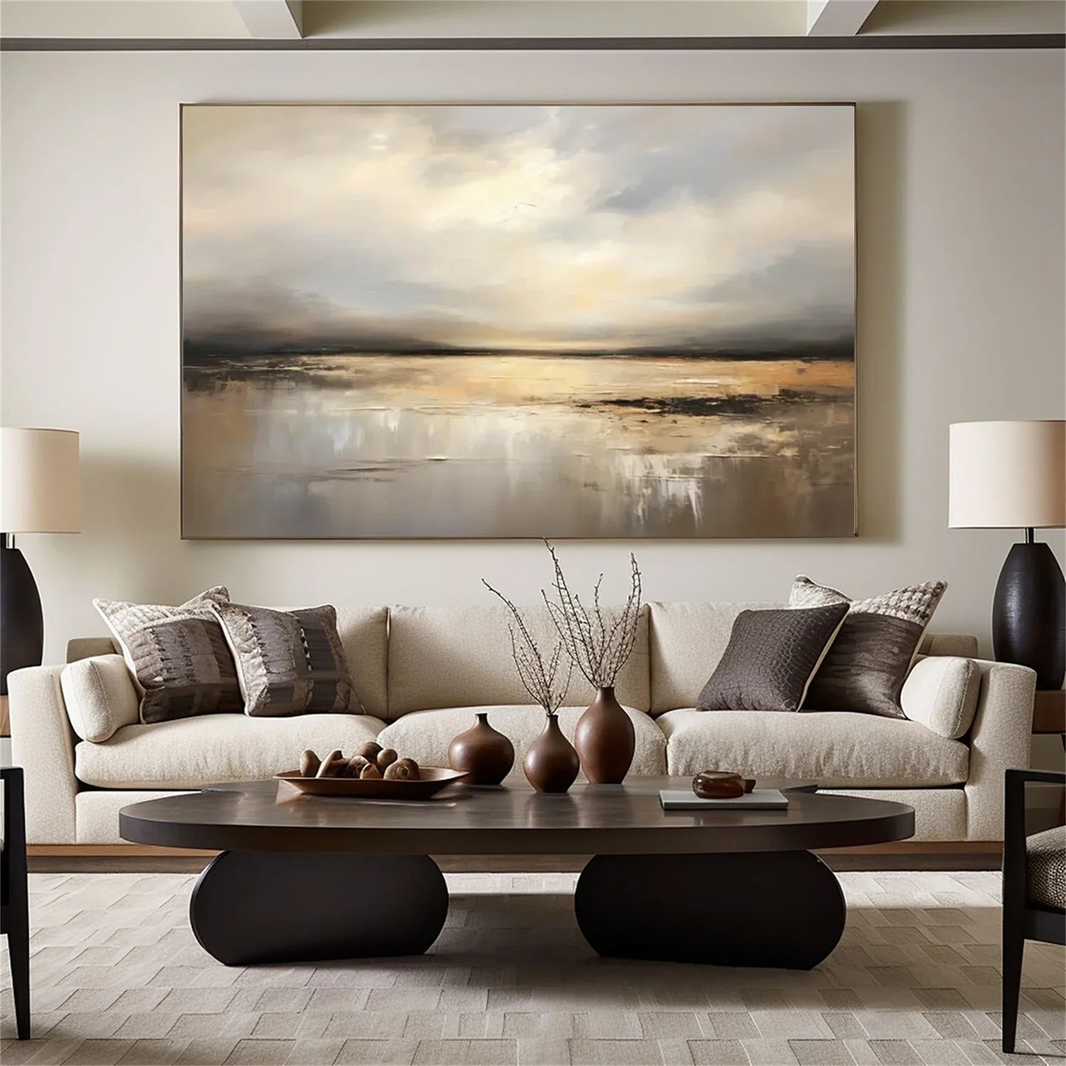 Sea & Sky Abstract Wall Art #MS142