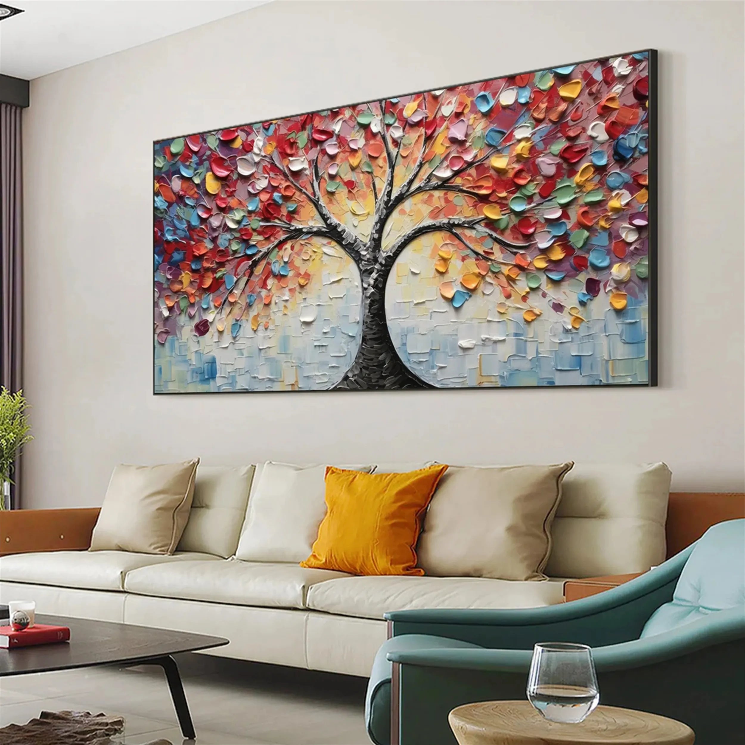 Flower And Tree Painting #FT 055
