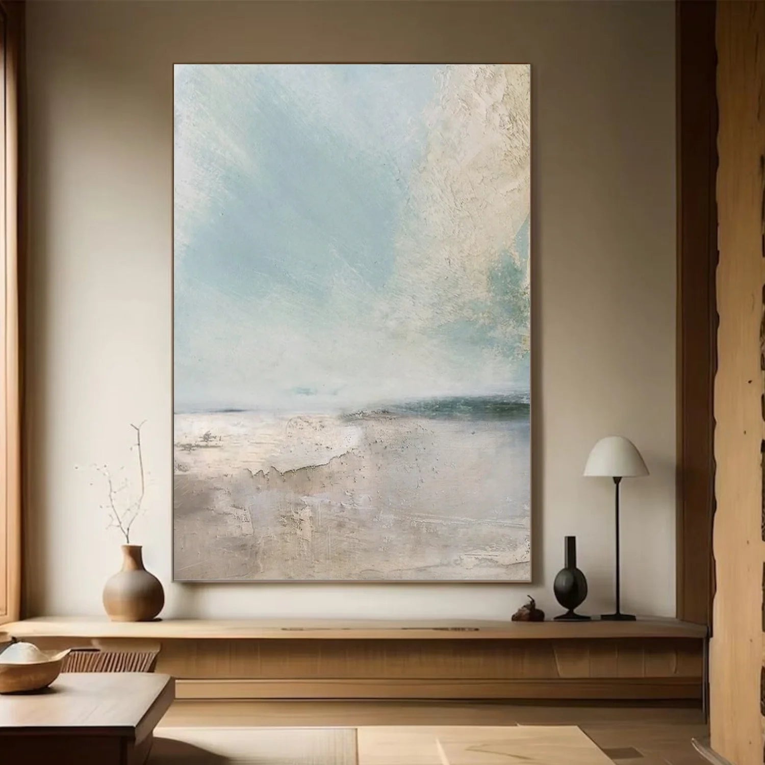 Sea & Sky Abstract Wall Art #MS166