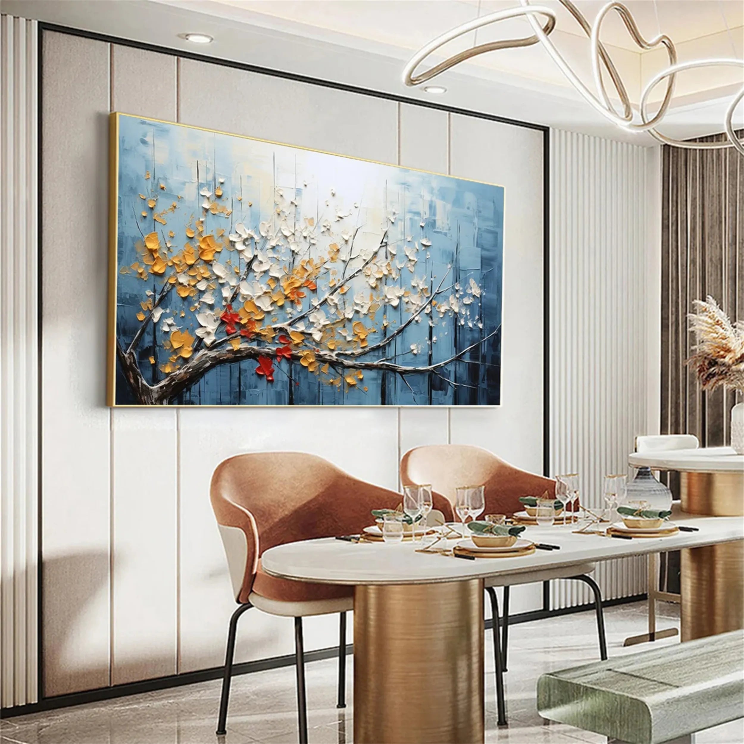 Flower And Tree Painting #FT 052