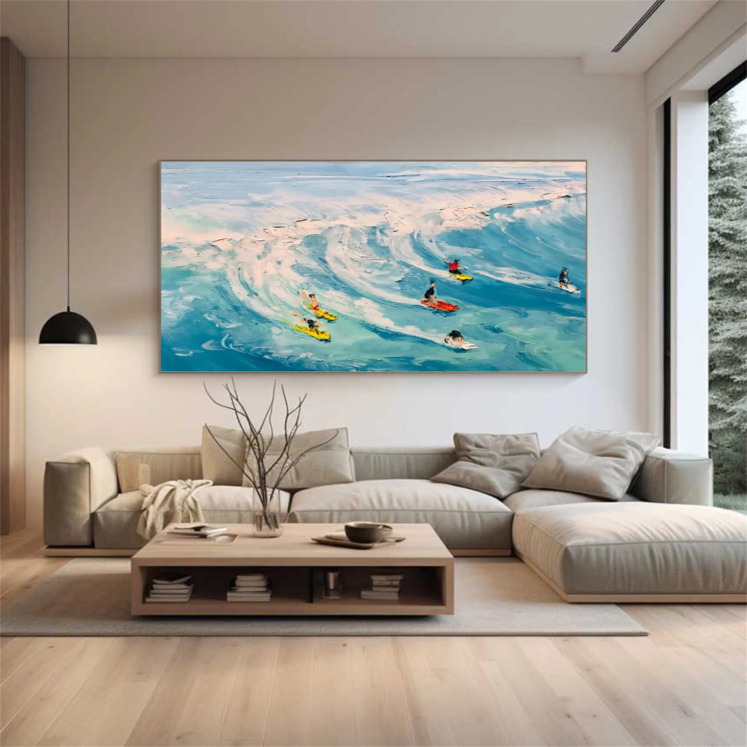 Ocean And Sky Painting #OS 133