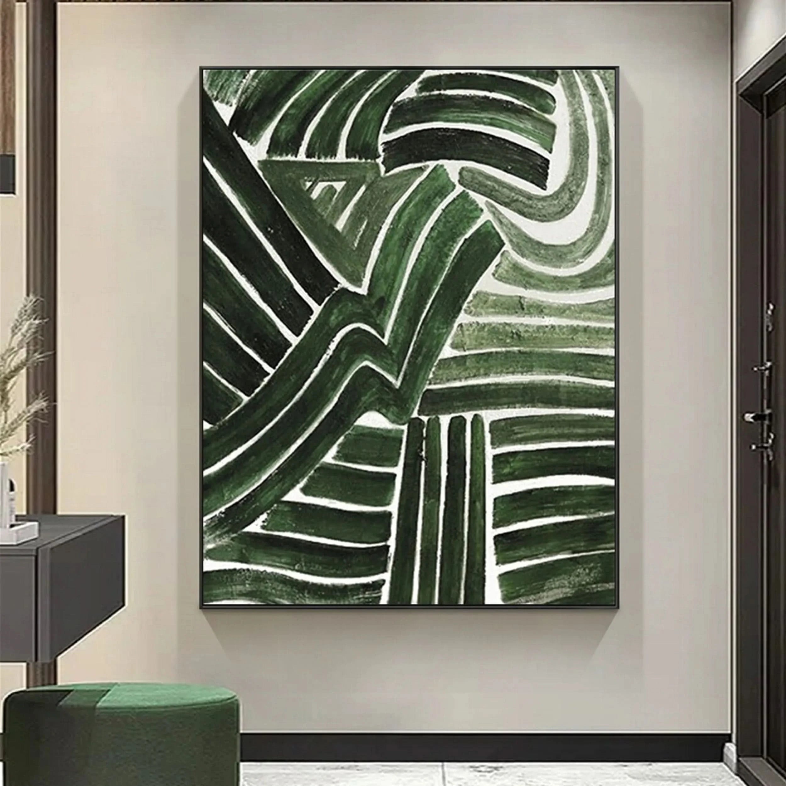 Green Texture Art #GT021