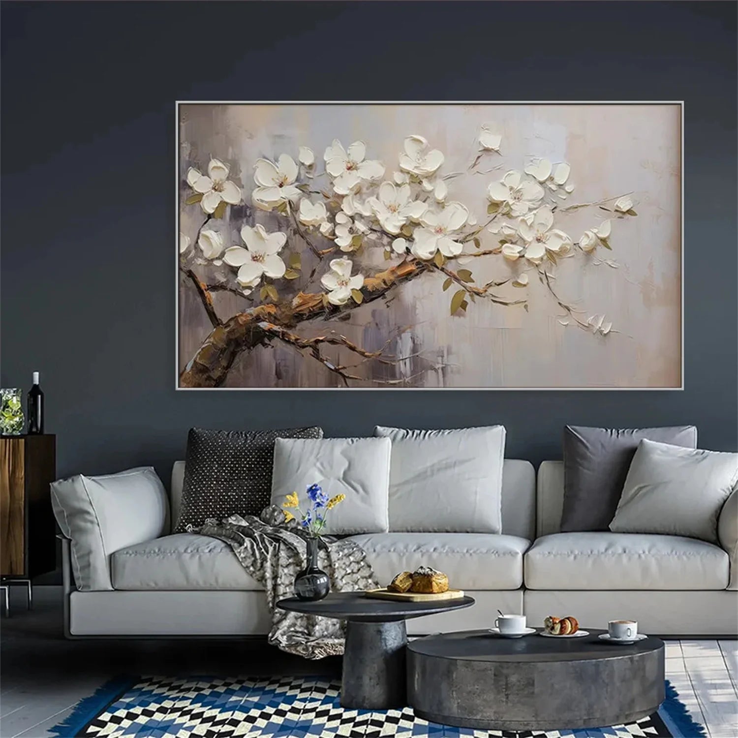 Flower And Tree Painting #FT 116