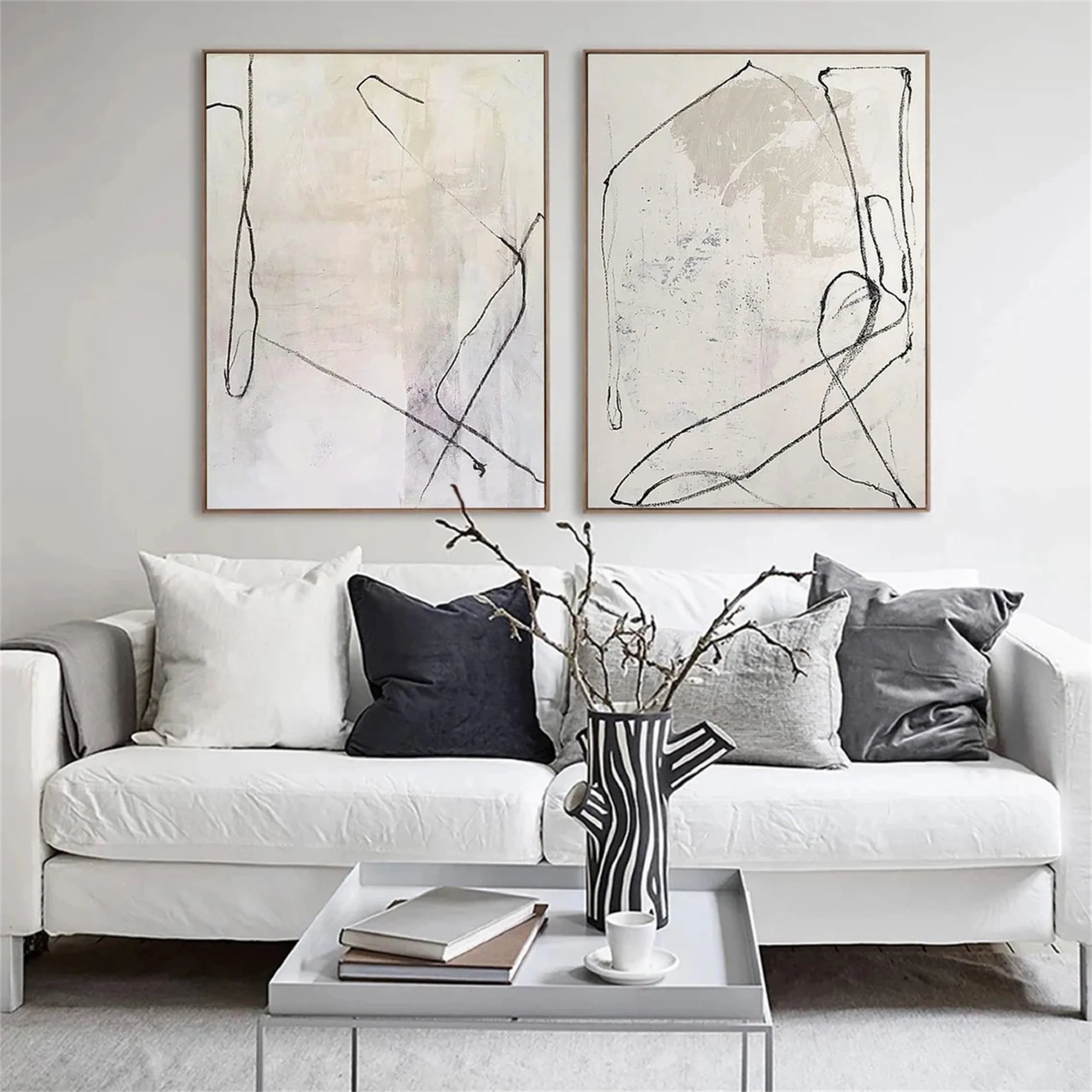 Abstract Tranquility Set of 2 #WS113