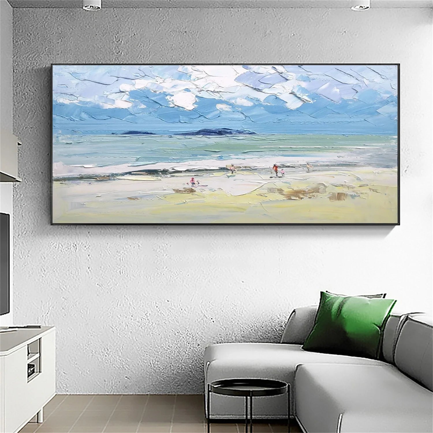 Sea & Sky Textured Art #MS097