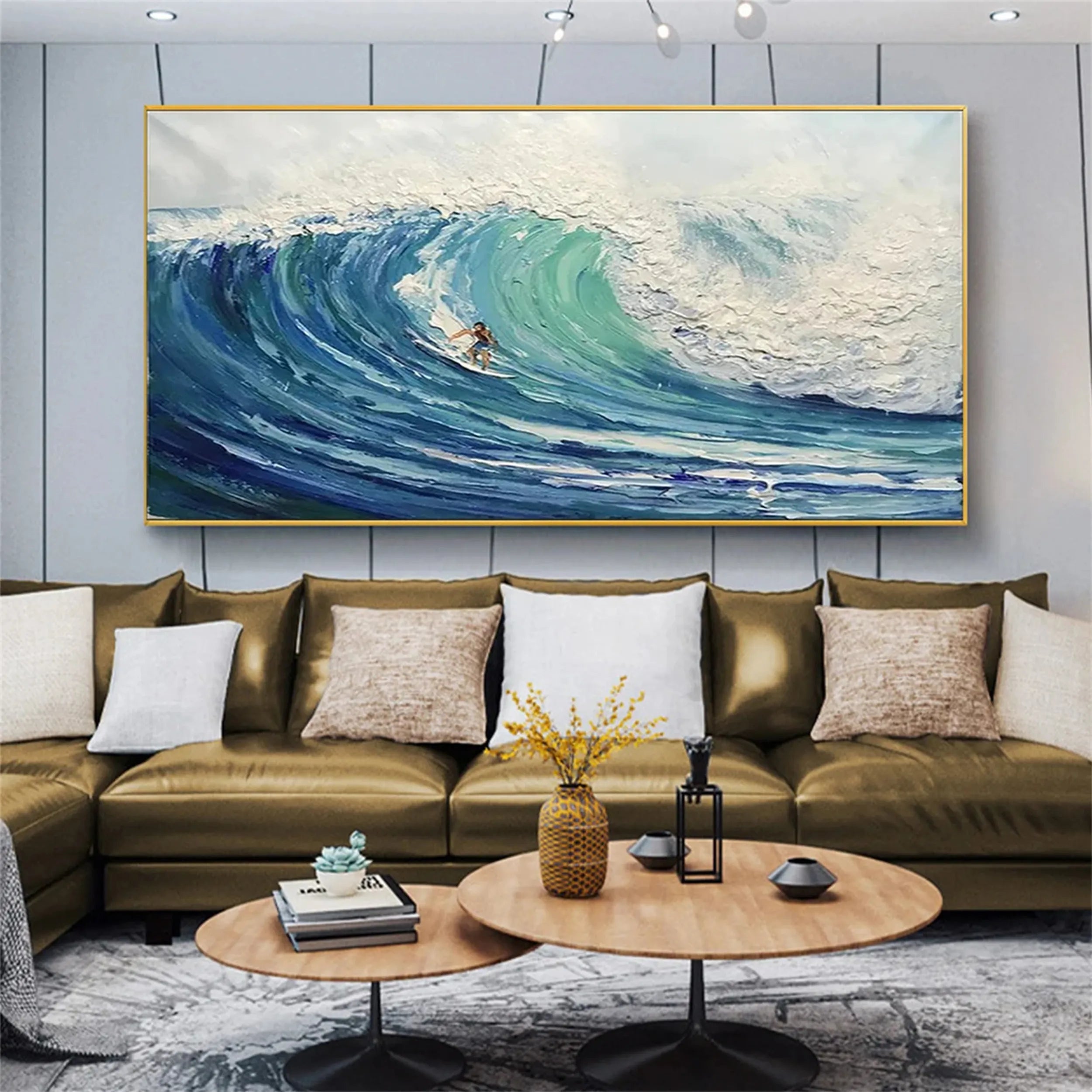 Ocean And Sky Painting #OS 123