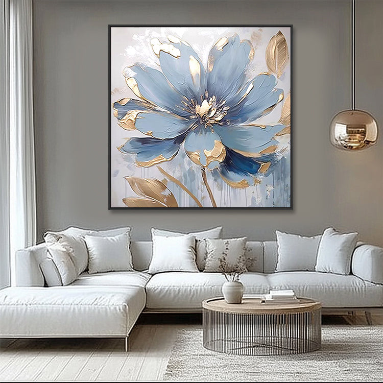 Flower Abstract Textured Wall Art #ML043