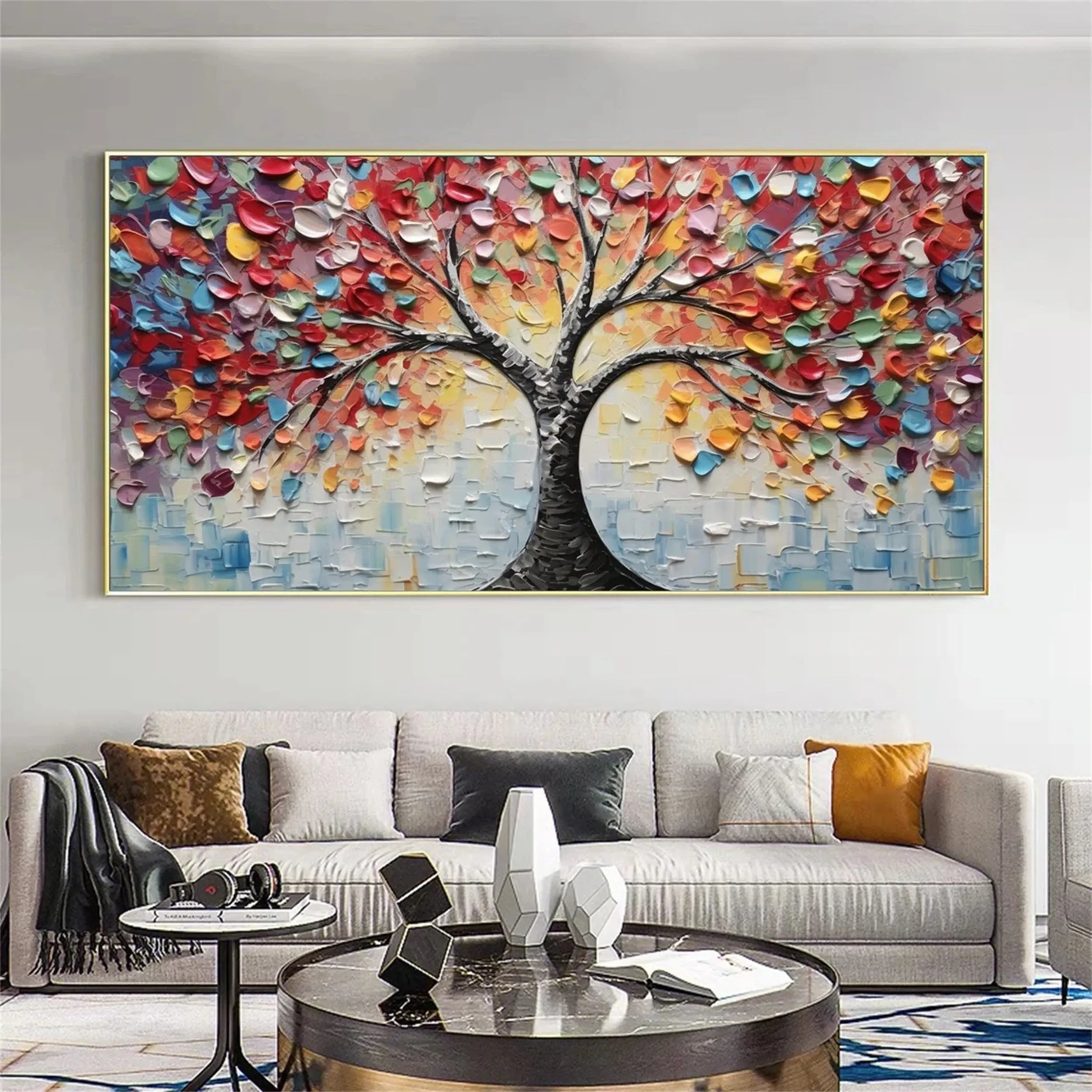 Flower And Tree Painting #FT 055