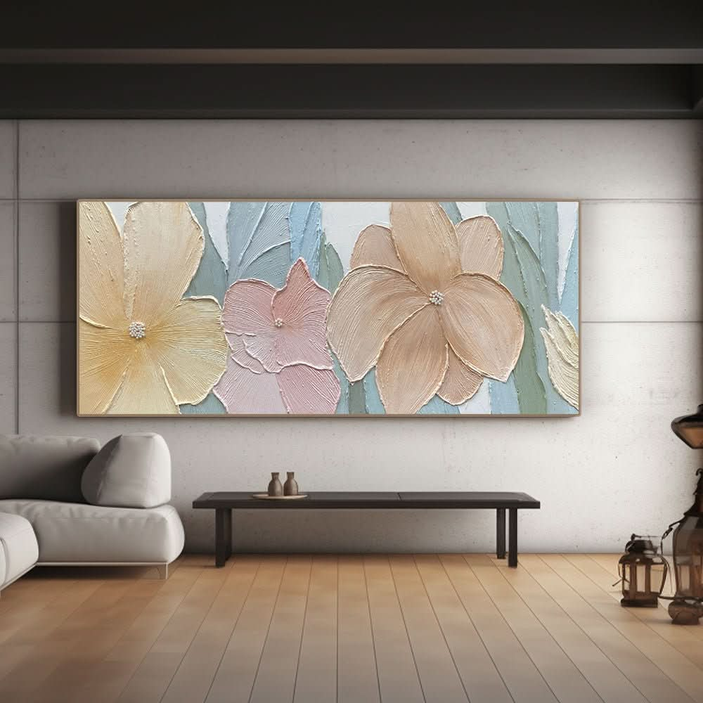 Abstract Colorful Painting "Blossom Serenade" - nukeart