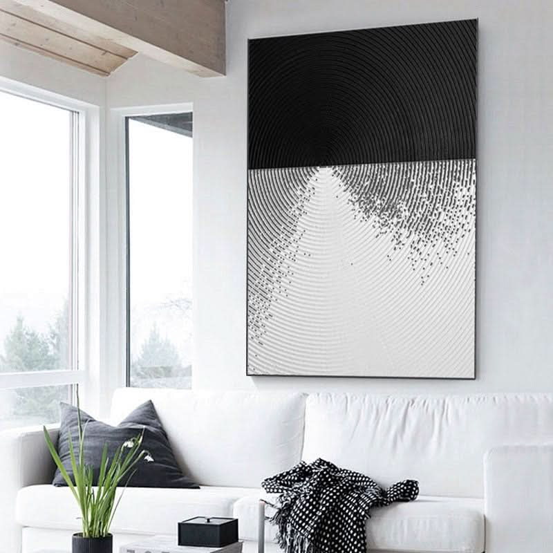 Abstract Minimalist Painting "Immerse" - nukeart