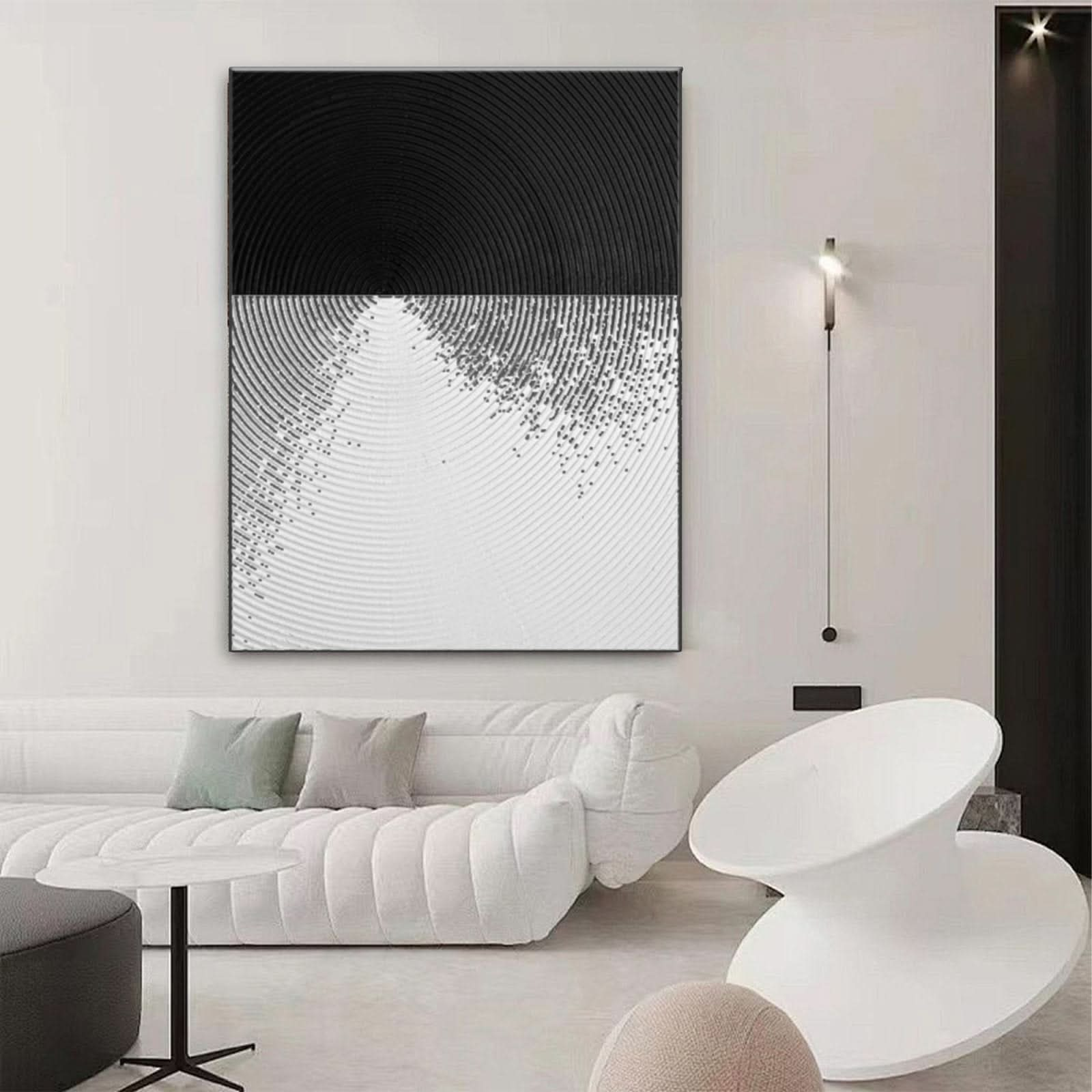 Abstract Minimalist Painting "Immerse" - nukeart