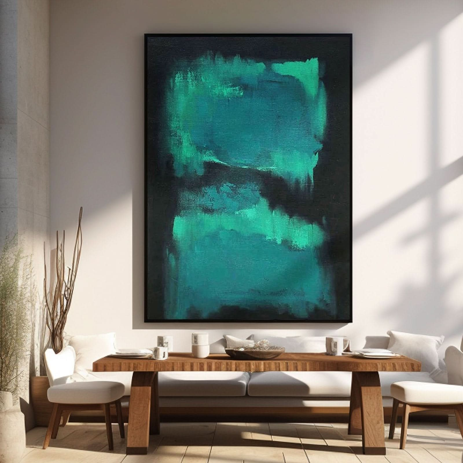 Abstract Painting "Aurora" - nukeart