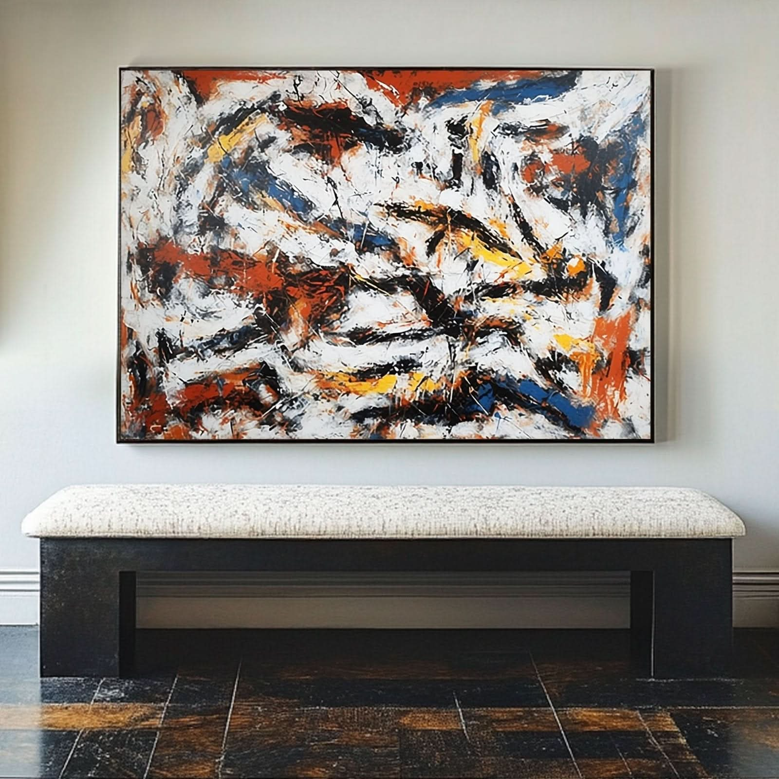 Abstract Painting "Énergie Sauvage " - nukeart