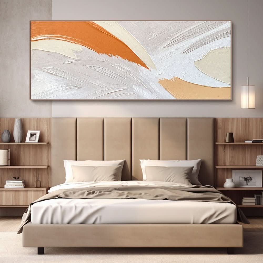 Abstract Plaster Wall Art "Illumination" - nukeart