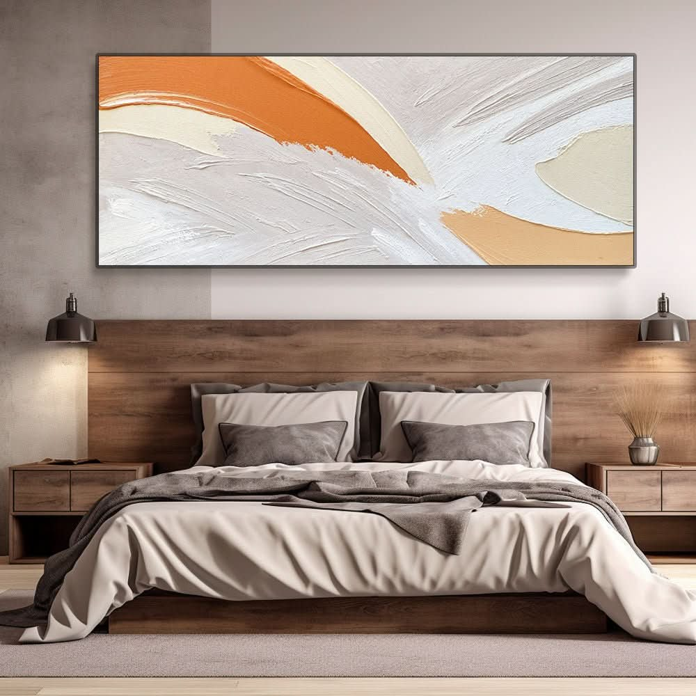 Abstract Plaster Wall Art "Illumination" - nukeart