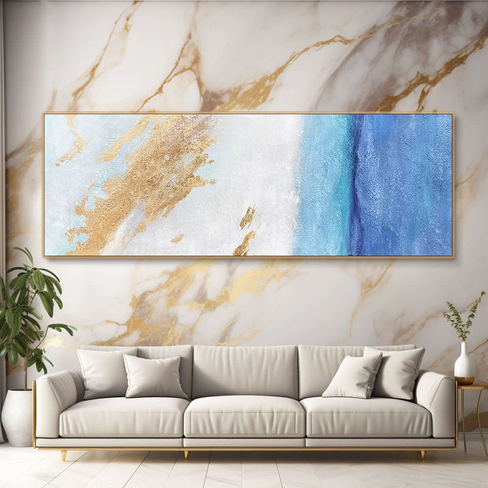 Abstract Plaster Wall Art "Luminescence" - nukeart