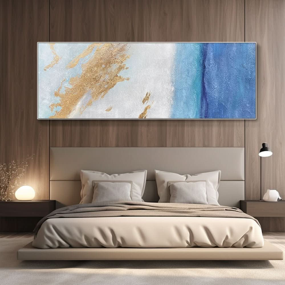 Abstract Plaster Wall Art "Luminescence" - nukeart