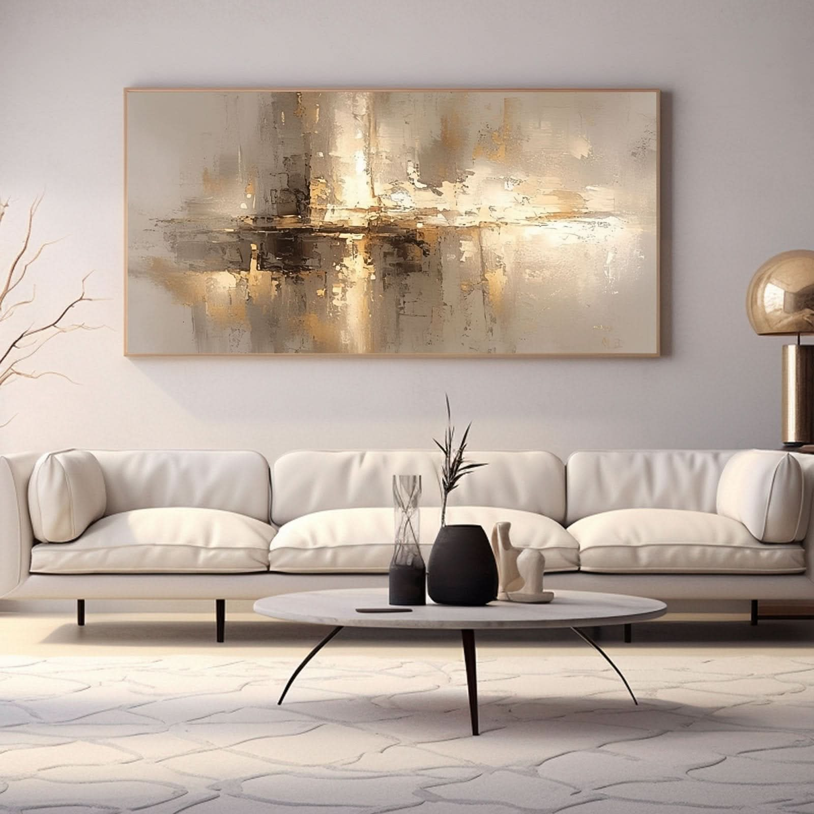 Abstract Wall Art "Light's Horizon" - nukeart