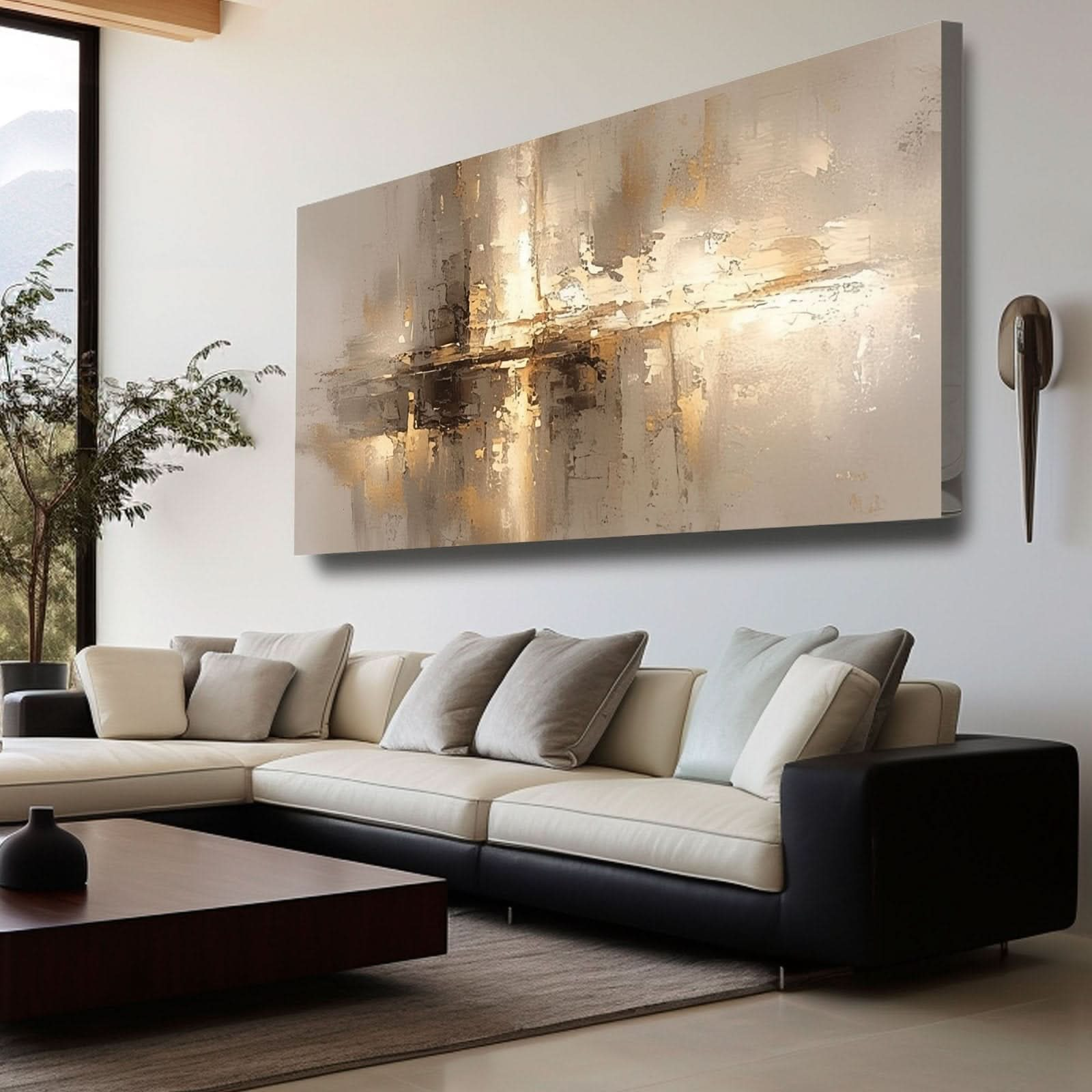 Abstract Wall Art "Light's Horizon" - nukeart