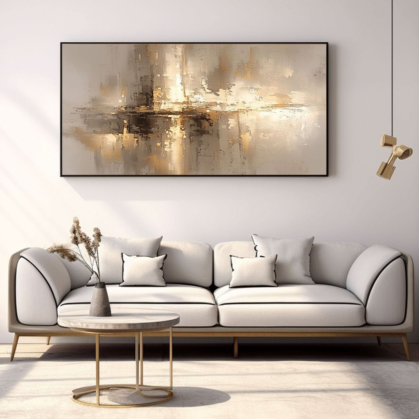 Abstract Wall Art "Light's Horizon" - nukeart