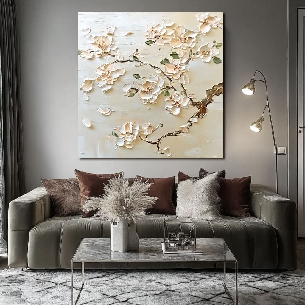 Elegant Blossom Branch Artwork-wp241908