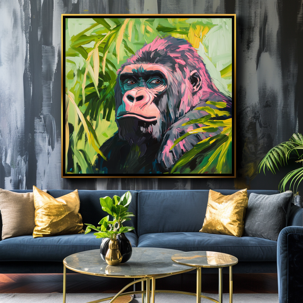 Majestic Gorilla Portrait