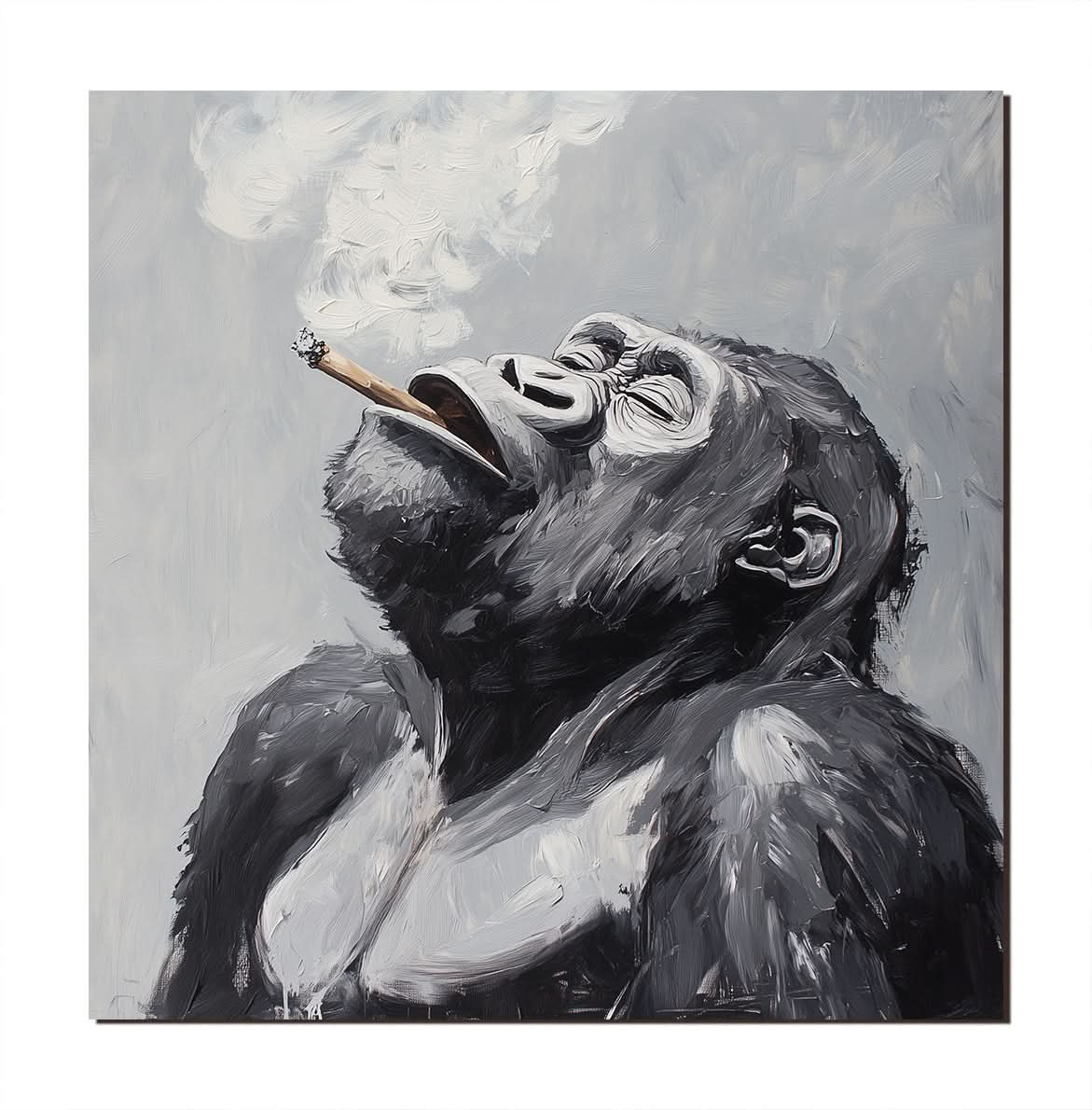 Smoky Reflection - Gorilla Art