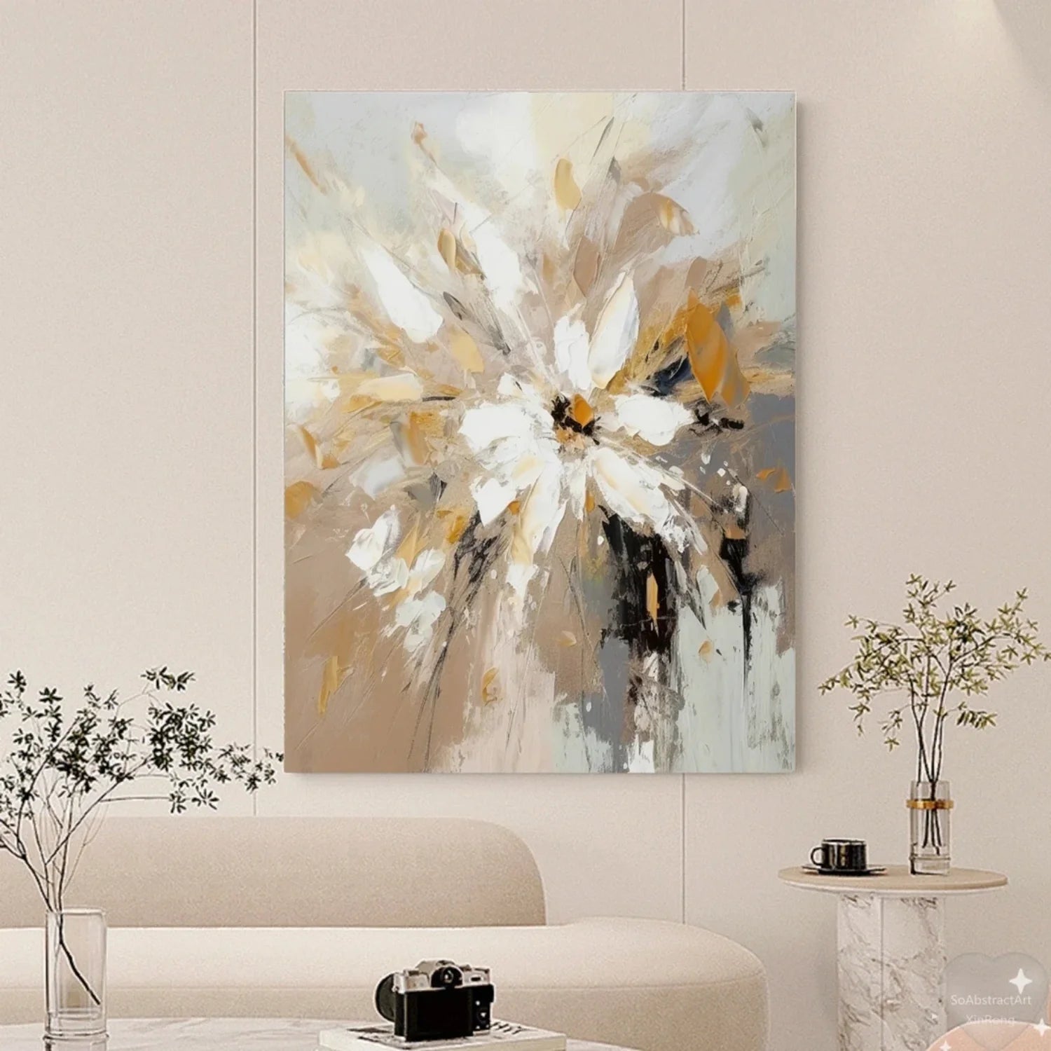 Flower & Tree Abstract Wall Art #ML099