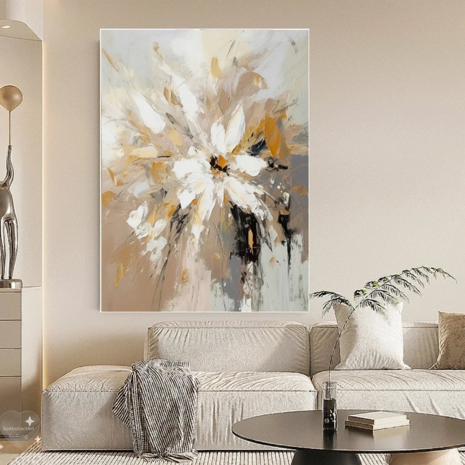 Flower & Tree Abstract Wall Art #ML099