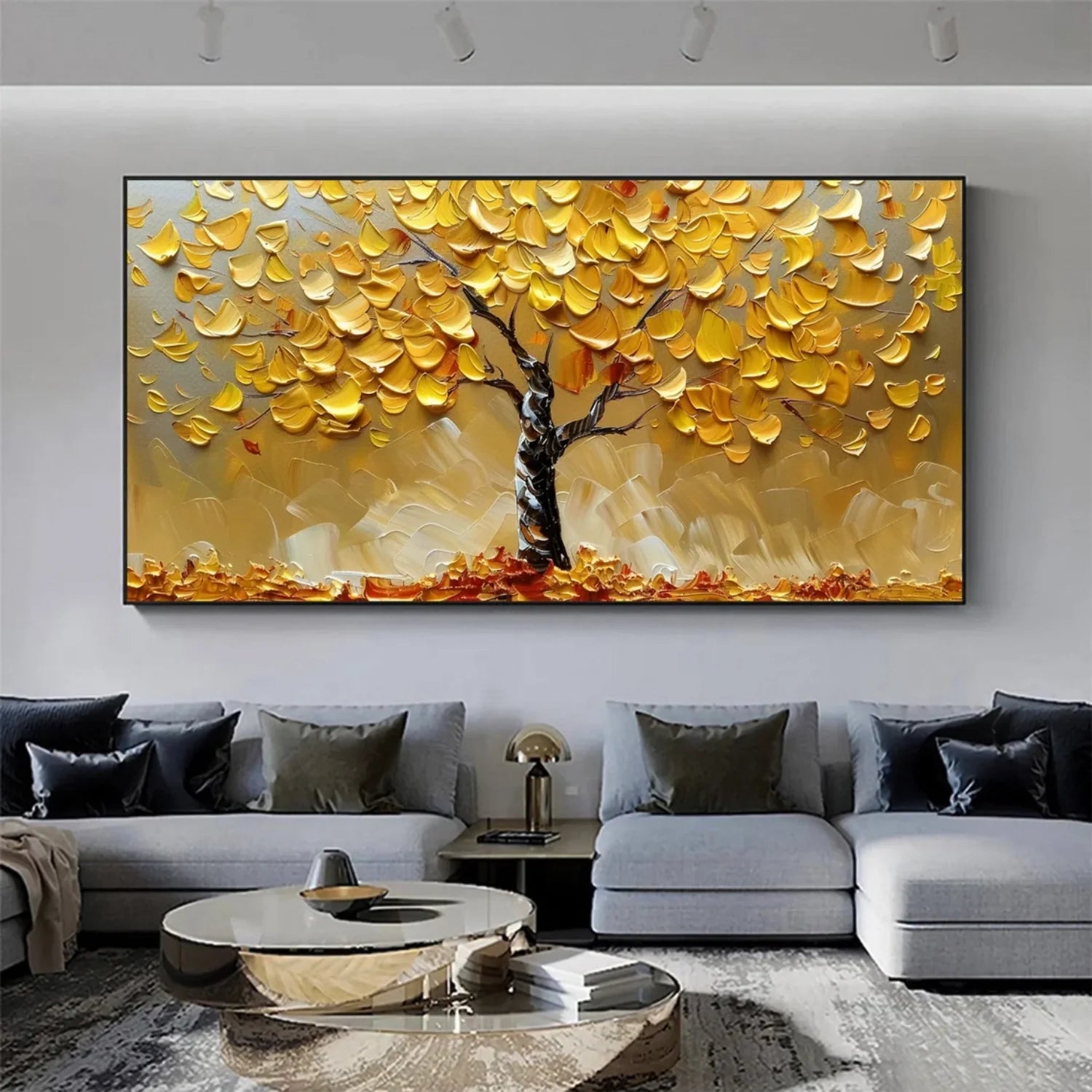 Flower And Tree Painting #FT 194
