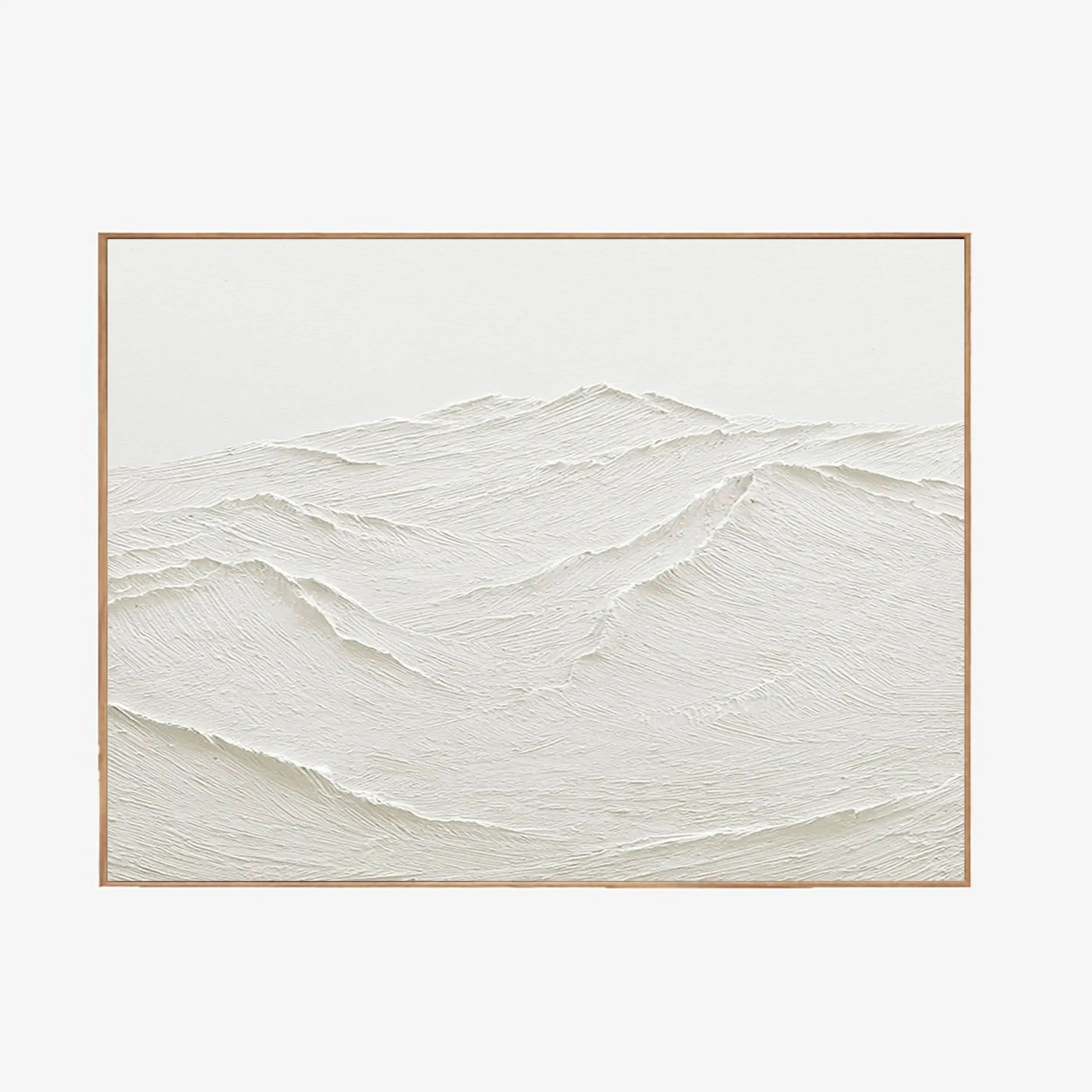 Minimalistic Balance Serene Textured Landscape