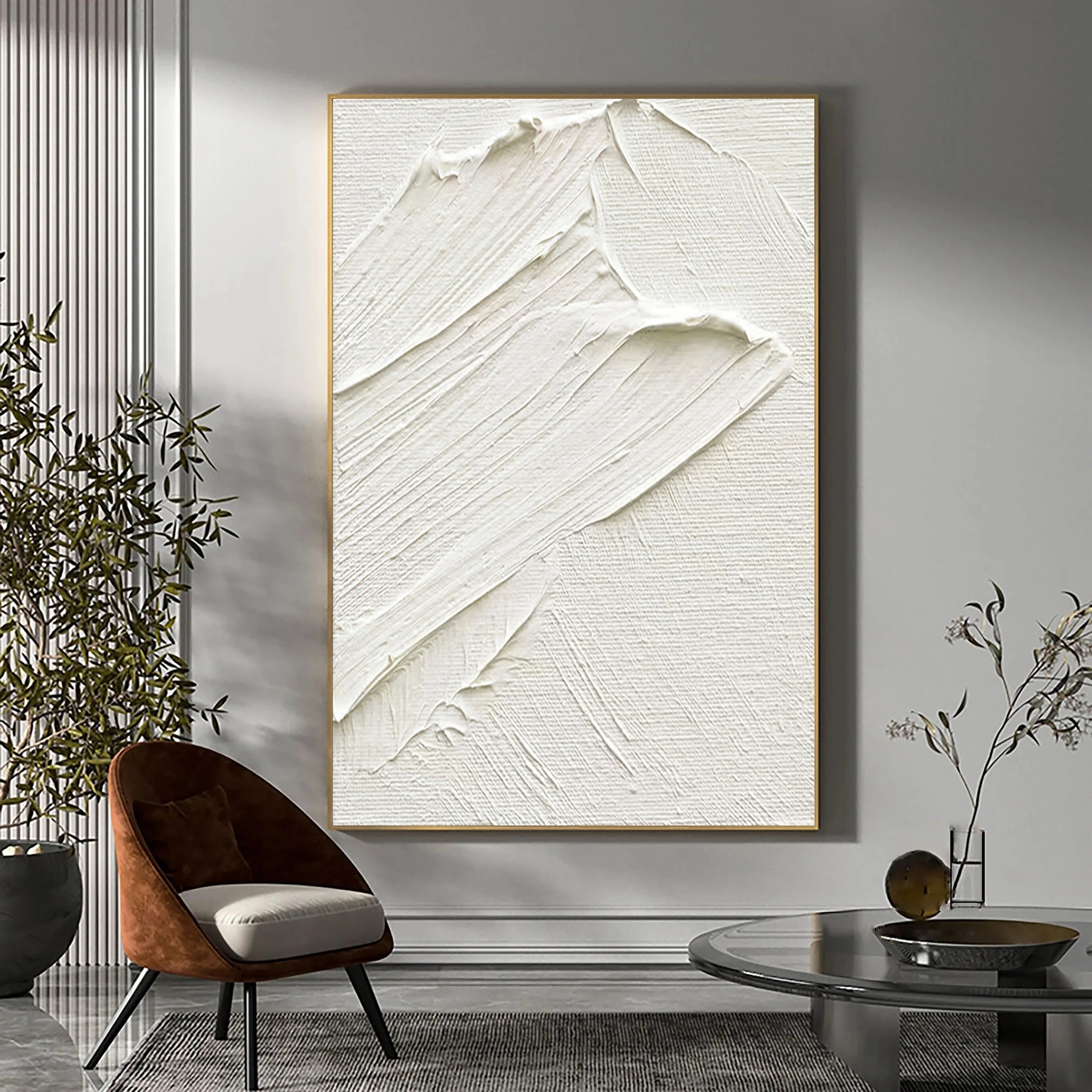 Plaster Art Minimalist Textured Painting #MM018