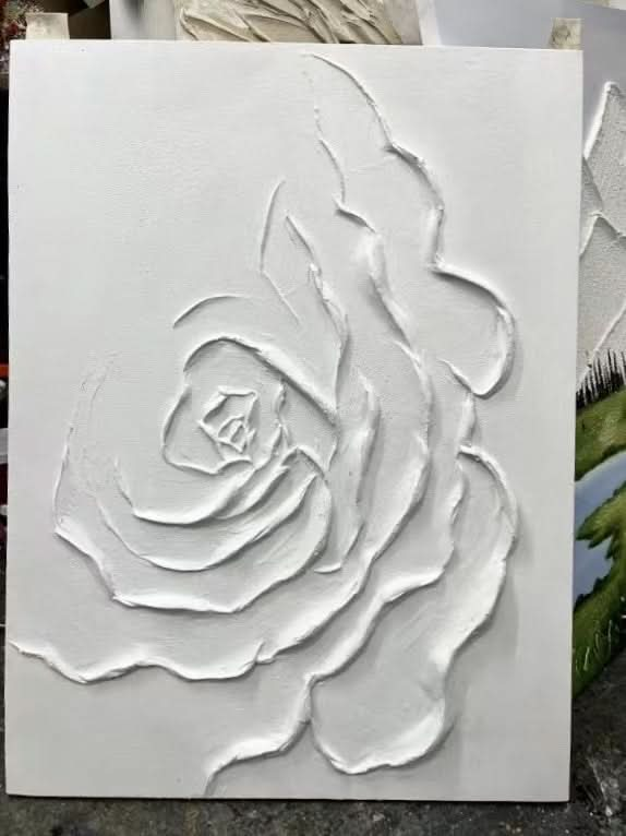 Plaster Painting "Eternal Blossom" - nukeart