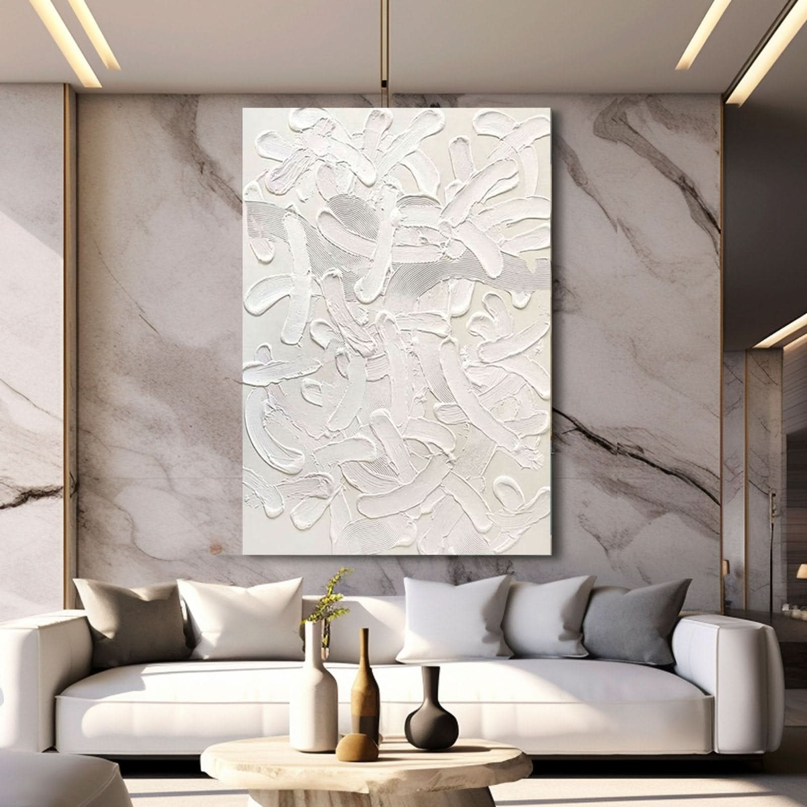 Plaster Painting "Ethereal Dance" - nukeart