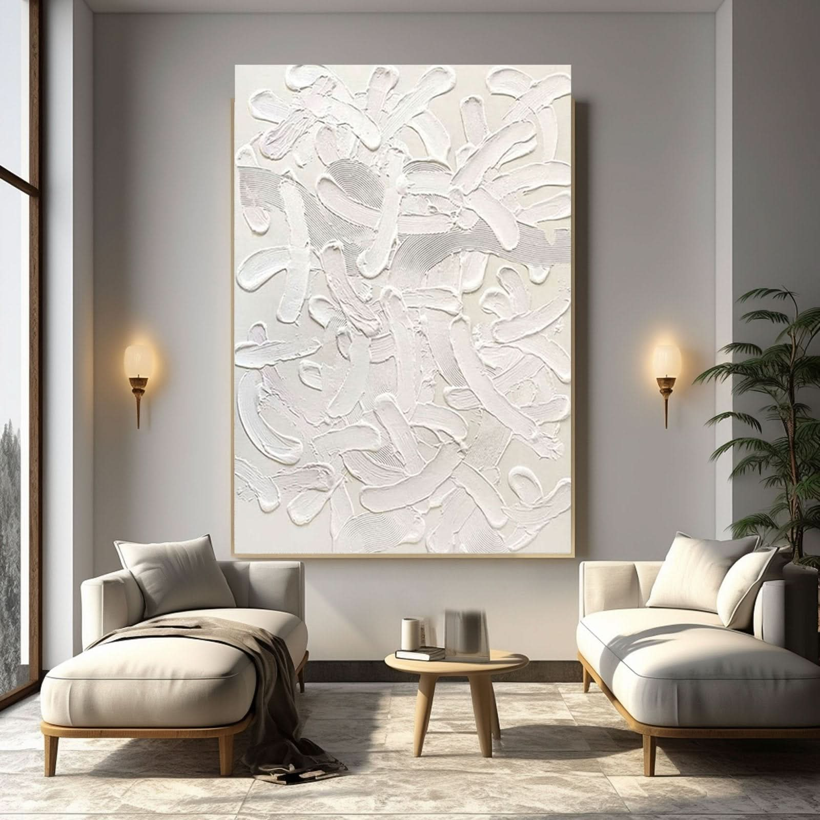 Plaster Painting "Ethereal Dance" - nukeart