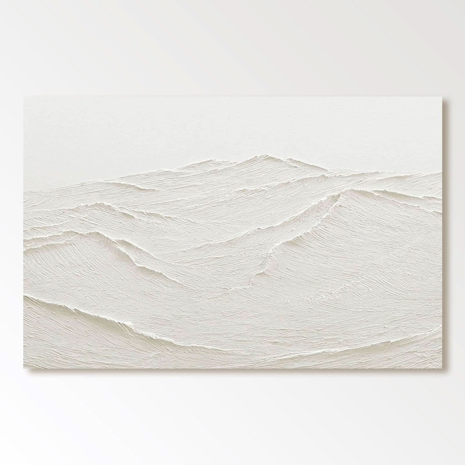 Plaster Painting "Ethereal Ridges" - nukeart