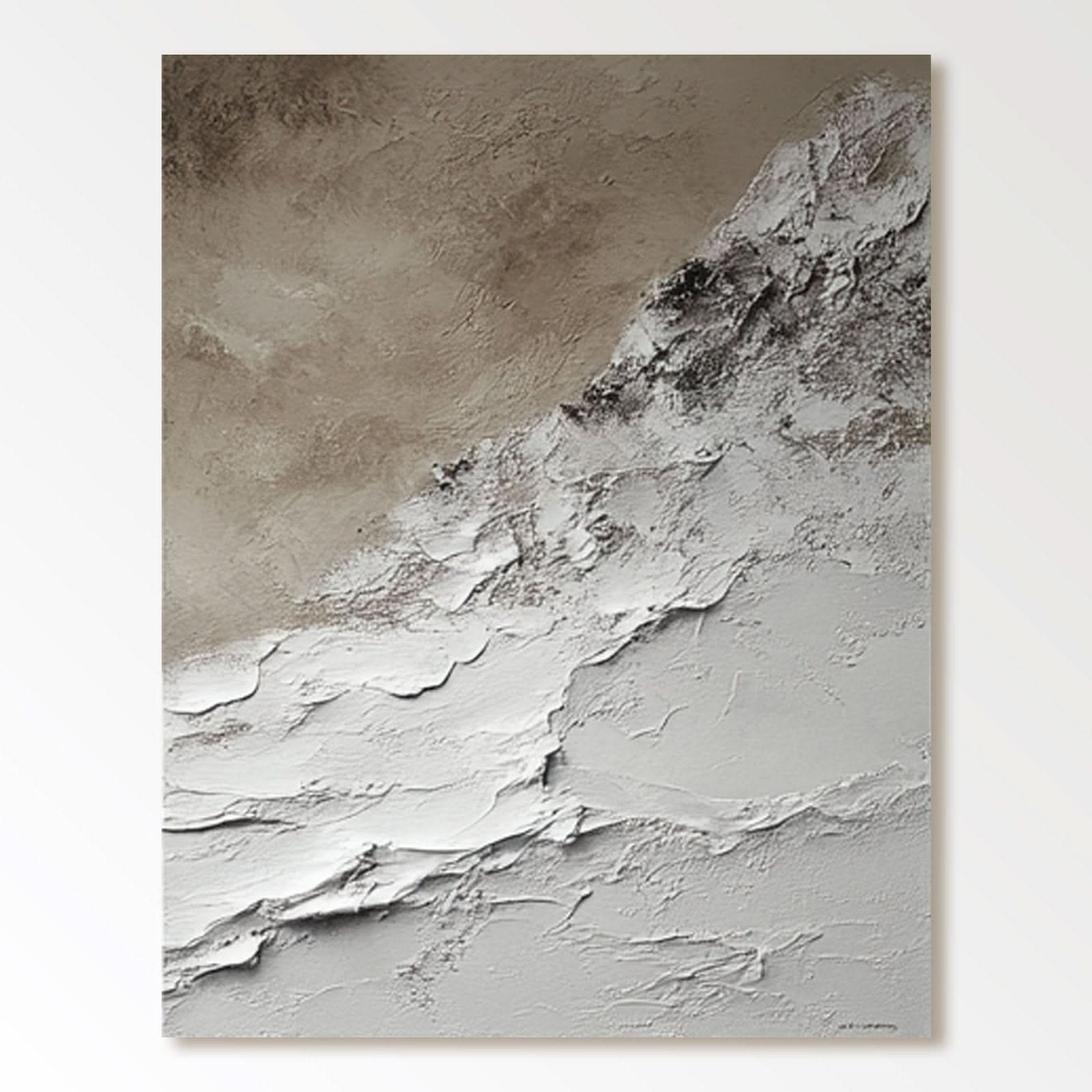 Plaster Painting " Horizons Inconnus" - nukeart