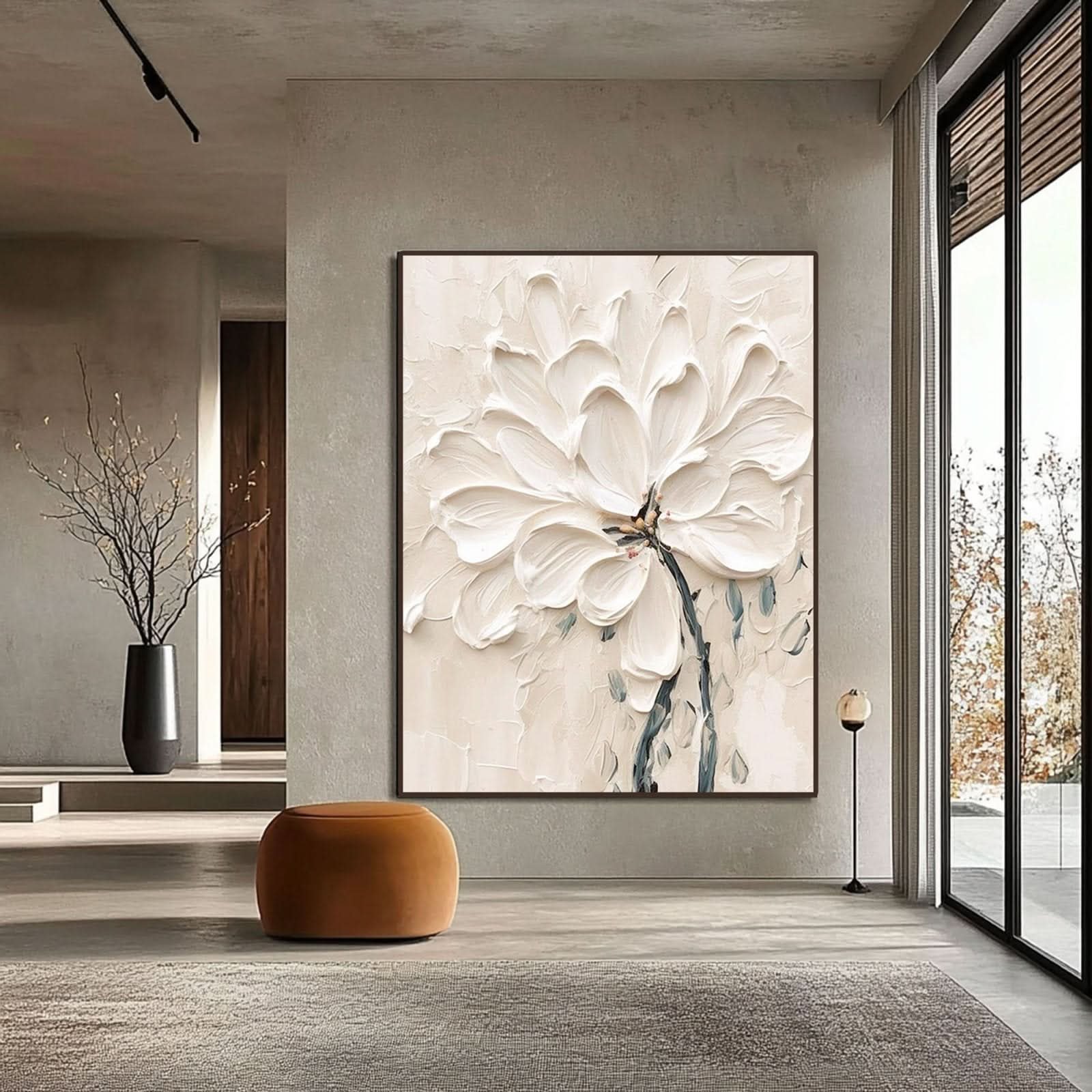 Plaster Painting "Jardin Enchanté" - nukeart