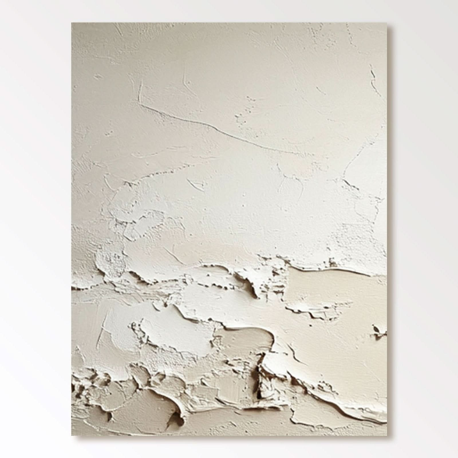 Plaster Painting "Lignes Invisibles" - nukeart