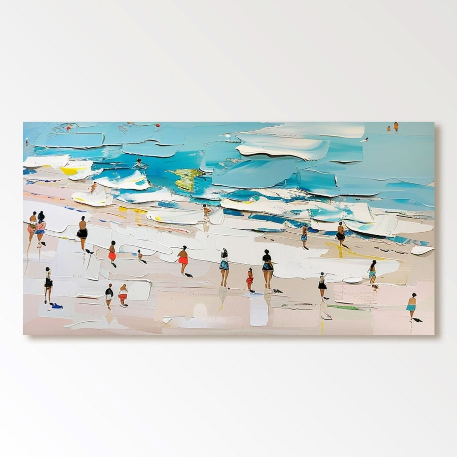 Plaster Wall Art"Beach Day" - nukeart