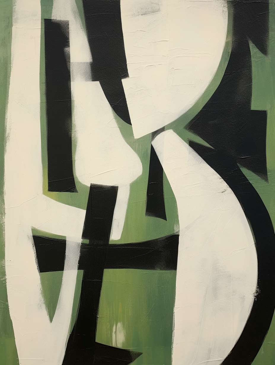 Green Abstract Art On Canvas Green Minimalist Abstract Oil Painting Minimalist Textured Wall Art