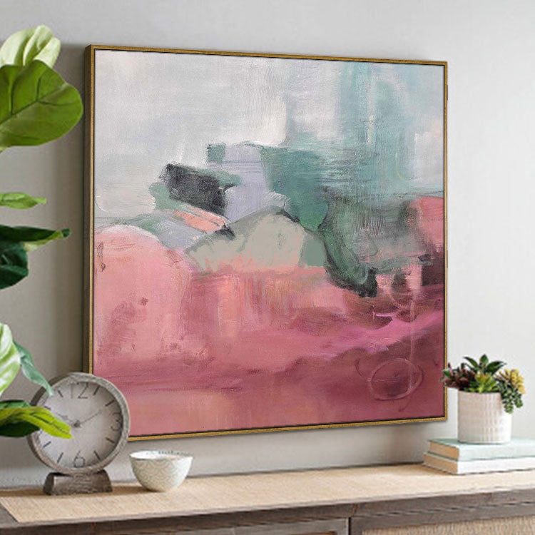 Painting Wall Art Large Painting Canvas Hand Painting Large Oil Painting Canvas | Running dogs