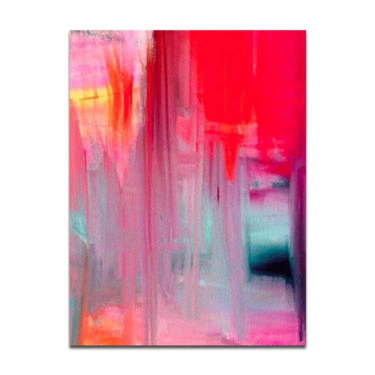 Rötung der Haut - handgefertigtes modernes Wandkunst-Acrylgemälde auf Leinwand 