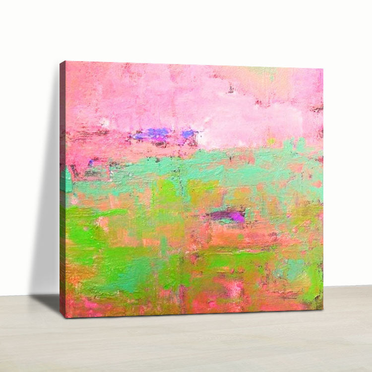 Oil Painting Canvas Abstract Canvas Wall Art Oversized Painting Hand Made Art Gold Painting Orange Painting Pink Art Canvas | Texture painting