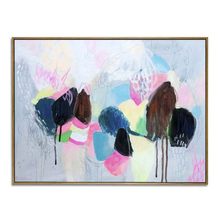 Lebens- und Todeswechsel – handgefertigte Acryl-Wandkunst, Originalgemälde, Leinwanddrucke, Direktversand 